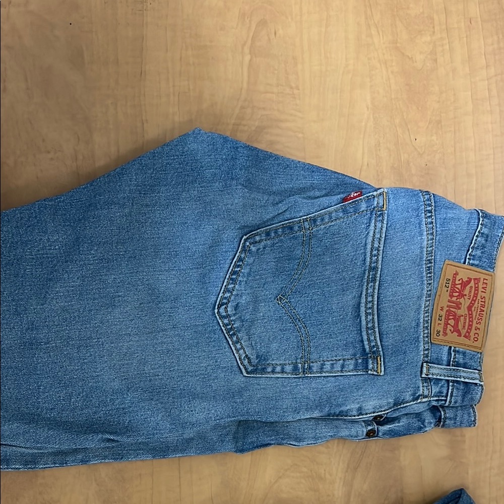 Levi's Blue Straight Jeans